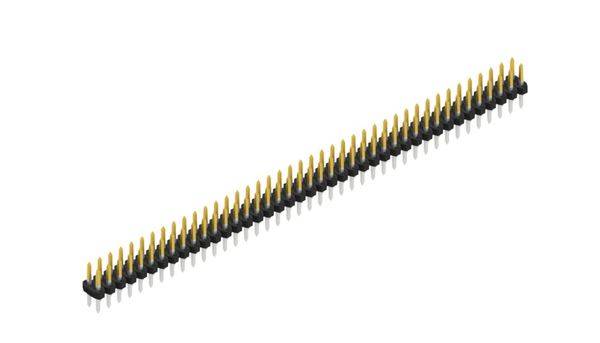 Fischer Elektronik Stiftleiste (Standard) Anzahl Reihen: 2 SLY208182S 10St.