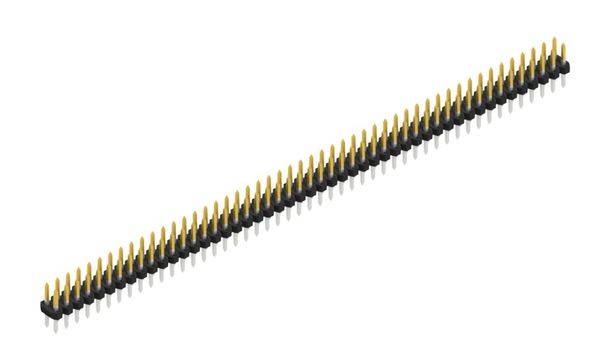 Fischer Elektronik Stiftleiste (Standard) Anzahl Reihen: 2 SLY208198S 10St.