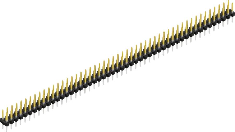 Fischer Elektronik Stiftleiste (Standard) Anzahl Reihen: 2 10062402 10St.