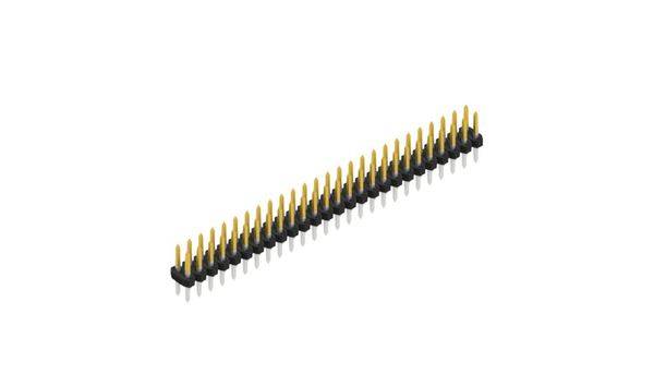 Fischer Elektronik Stiftleiste (Standard) Anzahl Reihen: 2 SLY208552S 10St.
