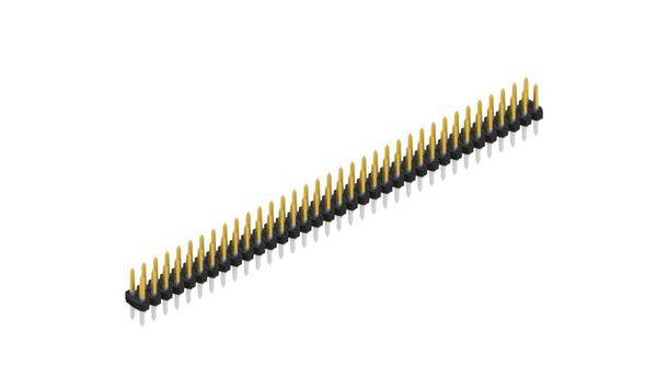 Fischer Elektronik Stiftleiste (Standard) Anzahl Reihen: 2 SLY208570S 10St.