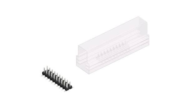 Fischer Elektronik Stiftleiste (Standard) Anzahl Reihen: 2 SLLP6SMD03820ZSM 10St.