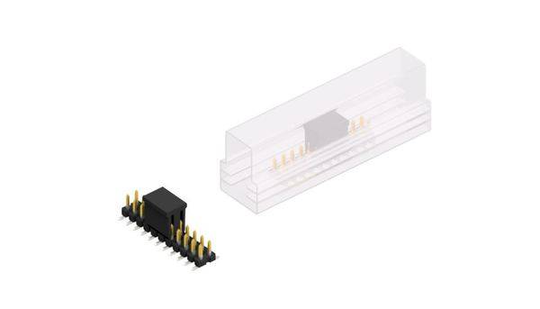 Fischer Elektronik Stiftleiste (Standard) Anzahl Reihen: 2 SLLP6SMD03822SBSM 10St.