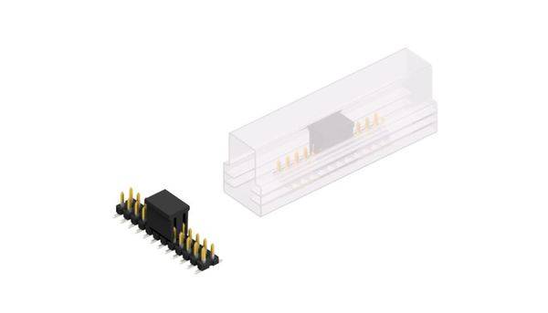 Fischer Elektronik Stiftleiste (Standard) Anzahl Reihen: 2 SLLP6SMD03824SBSM 10St.