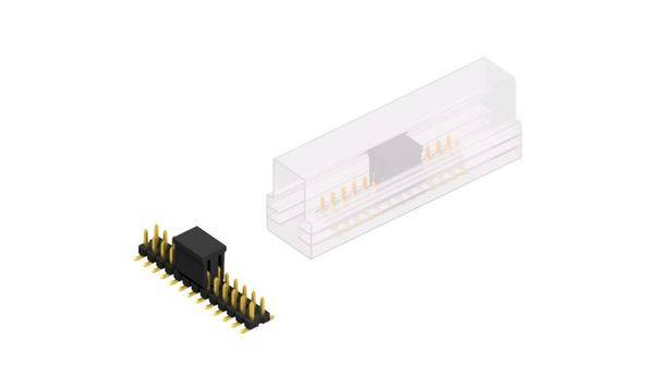 Fischer Elektronik Stiftleiste (Standard) Anzahl Reihen: 2 SLLP6SMD03826GBSM 10St.