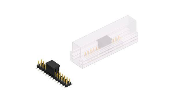 Fischer Elektronik Stiftleiste (Standard) Anzahl Reihen: 2 SLLP6SMD03826SBSM 10St.