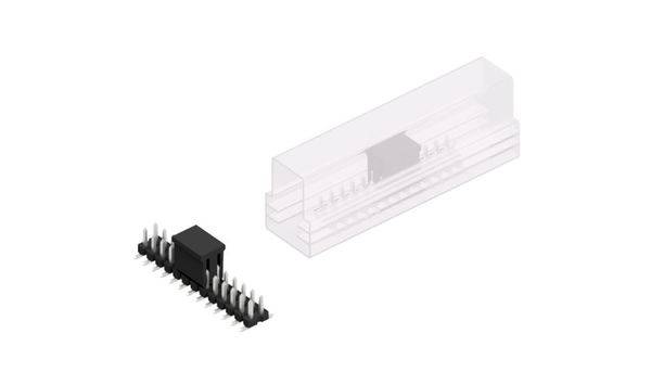 Fischer Elektronik Stiftleiste (Standard) Anzahl Reihen: 2 SLLP6SMD03826ZBSM 10St.