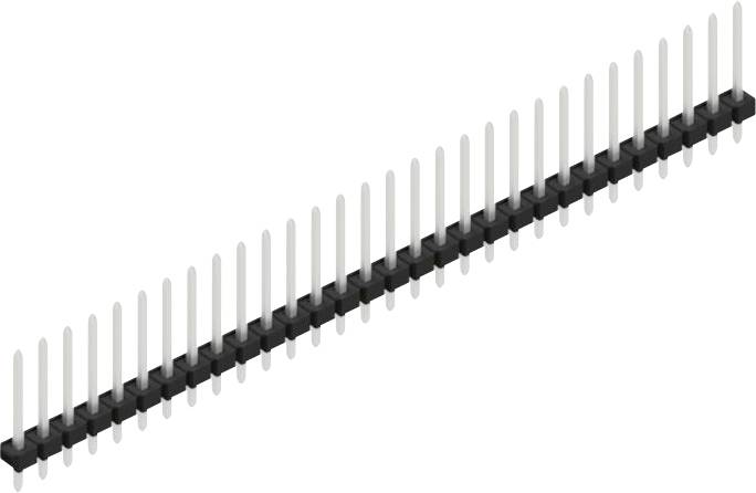 Fischer Elektronik Stiftleiste (Standard) Anzahl Reihen: 1 SLLP113930Z 10St.