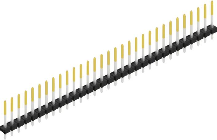 Fischer Elektronik Stiftleiste (Standard) Anzahl Reihen: 1 SLLP113931S 10St.