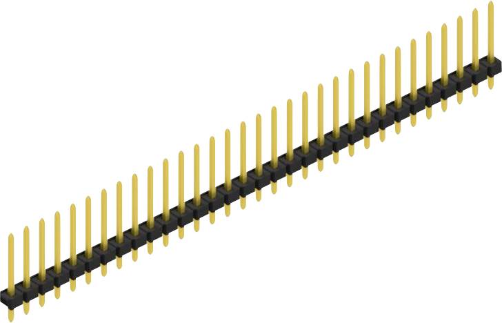 Fischer Elektronik Stiftleiste (Standard) Anzahl Reihen: 1 10058428 10St.