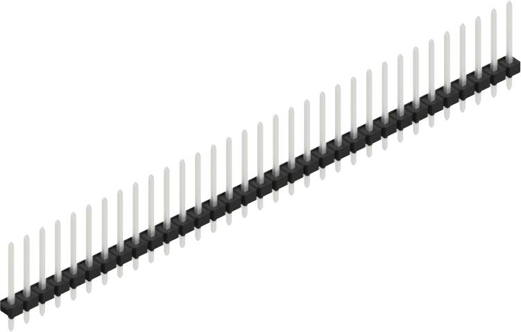 Fischer Elektronik Stiftleiste (Standard) Anzahl Reihen: 1 SLLP113933Z 10St.