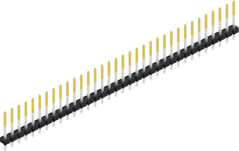 Fischer Elektronik Stiftleiste (Standard) Anzahl Reihen: 1 SLLP113934S 10St.