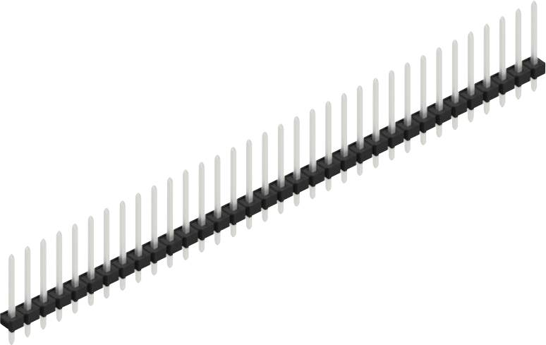 Fischer Elektronik Stiftleiste (Standard) Anzahl Reihen: 1 SLLP113934Z 10St.