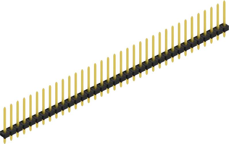 Fischer Elektronik Stiftleiste (Standard) Anzahl Reihen: 1 SLLP113935G 10St.