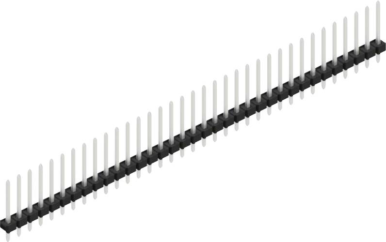 Fischer Elektronik Stiftleiste (Standard) Anzahl Reihen: 1 SLLP113935Z 10St.