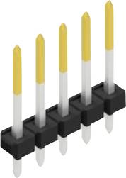 Fischer Elektronik Stiftleiste (Standard) Anzahl Reihen: 1 SLLP11395S 10St.