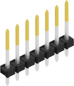 Fischer Elektronik Stiftleiste (Standard) Anzahl Reihen: 1 SLLP11397S 10St.