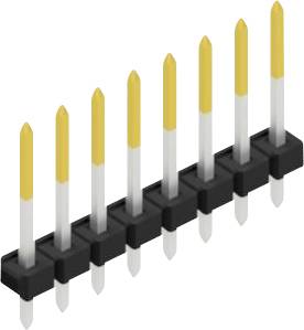 Fischer Elektronik Stiftleiste (Standard) Anzahl Reihen: 1 10058409 10St.