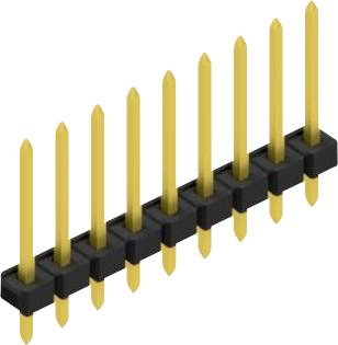 Fischer Elektronik Stiftleiste (Standard) Anzahl Reihen: 1 SLLP11399G 10St.