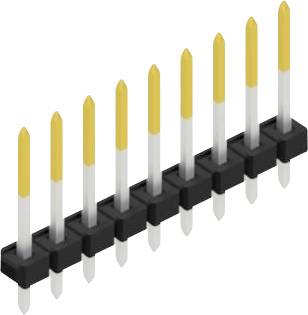 Fischer Elektronik Stiftleiste (Standard) Anzahl Reihen: 1 SLLP11399S 10St.