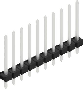 Fischer Elektronik Stiftleiste (Standard) Anzahl Reihen: 1 SLLP116410Z 10St.