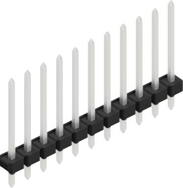 Fischer Elektronik Stiftleiste (Standard) Anzahl Reihen: 1 SLLP116411Z 10St.