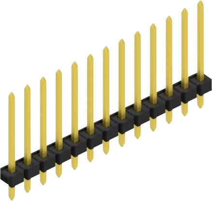 Fischer Elektronik Stiftleiste (Standard) Anzahl Reihen: 1 SLLP116413G 10St.
