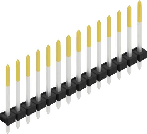 Fischer Elektronik Stiftleiste (Standard) Anzahl Reihen: 1 SLLP116414S 10St.