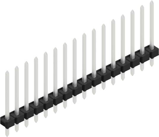 Fischer Elektronik Stiftleiste (Standard) Anzahl Reihen: 1 10058458 10St.