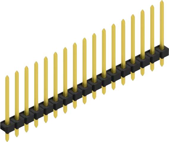 Fischer Elektronik Stiftleiste (Standard) Anzahl Reihen: 1 SLLP116417G 10St.