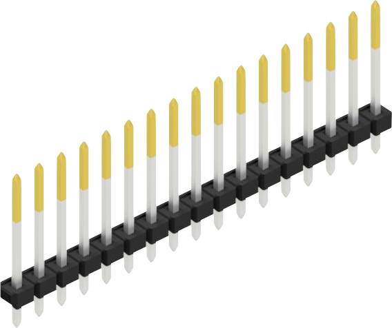 Fischer Elektronik Stiftleiste (Standard) Anzahl Reihen: 1 SLLP116417S 10St.