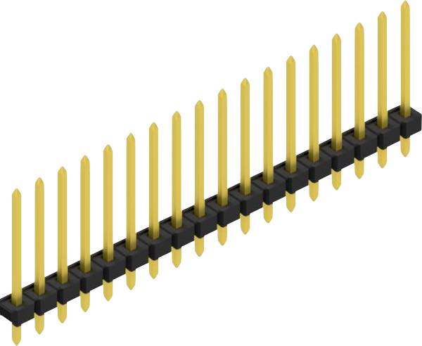 Fischer Elektronik Stiftleiste (Standard) Anzahl Reihen: 1 SLLP116418G 10St.