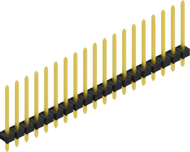 Fischer Elektronik Stiftleiste (Standard) Anzahl Reihen: 1 SLLP116419G 10St.