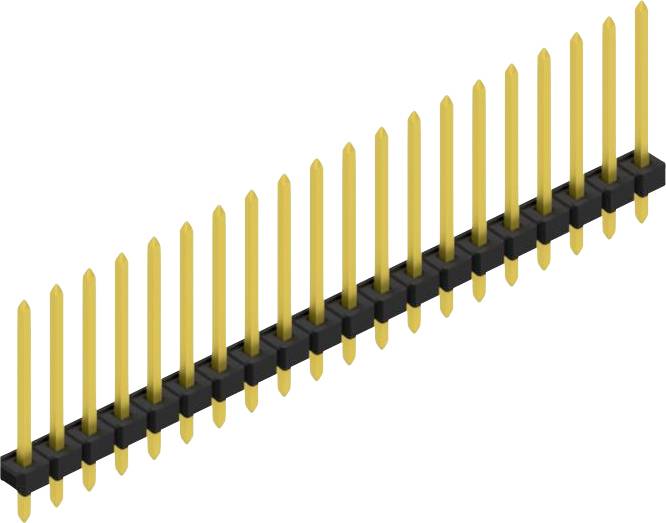 Fischer Elektronik Stiftleiste (Standard) Anzahl Reihen: 1 10058460 10St.