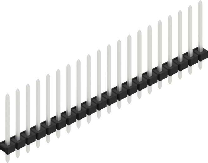 Fischer Elektronik Stiftleiste (Standard) Anzahl Reihen: 1 10058461 10St.