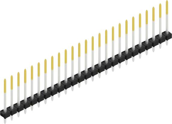 Fischer Elektronik Stiftleiste (Standard) Anzahl Reihen: 1 SLLP116425S 10St.