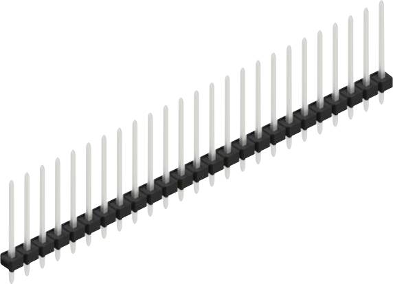 Fischer Elektronik Stiftleiste (Standard) Anzahl Reihen: 1 10058463 10St.