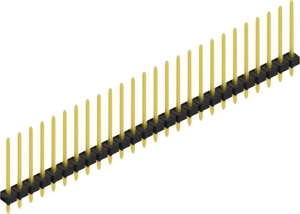 Fischer Elektronik Stiftleiste (Standard) Anzahl Reihen: 1 10058464 10St.