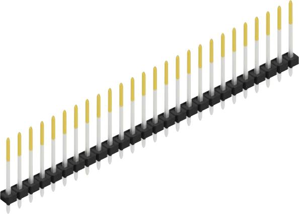 Fischer Elektronik Stiftleiste (Standard) Anzahl Reihen: 1 SLLP116426S 10St.