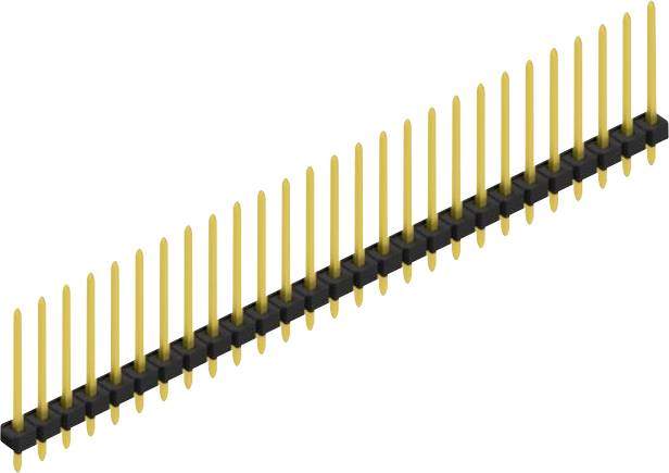 Fischer Elektronik Stiftleiste (Standard) Anzahl Reihen: 1 SLLP116427G 10St.