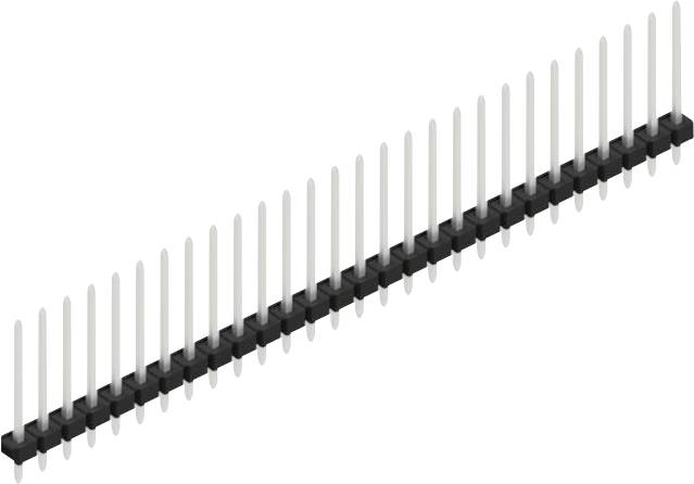 Fischer Elektronik Stiftleiste (Standard) Anzahl Reihen: 1 SLLP116428Z 10St.