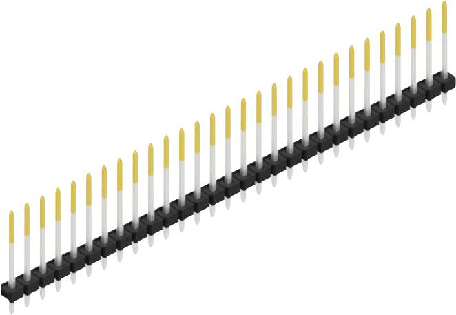 Fischer Elektronik Stiftleiste (Standard) Anzahl Reihen: 1 SLLP116429S 10St.