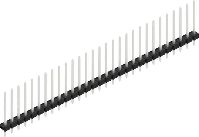 Fischer Elektronik Stiftleiste (Standard) Anzahl Reihen: 1 SLLP116429Z 10St.