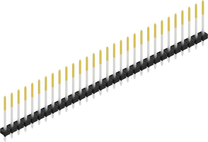 Fischer Elektronik Stiftleiste (Standard) Anzahl Reihen: 1 SLLP116430S 10St.