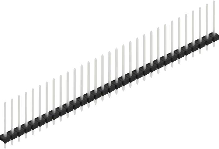 Fischer Elektronik Stiftleiste (Standard) Anzahl Reihen: 1 SLLP116431Z 10St.