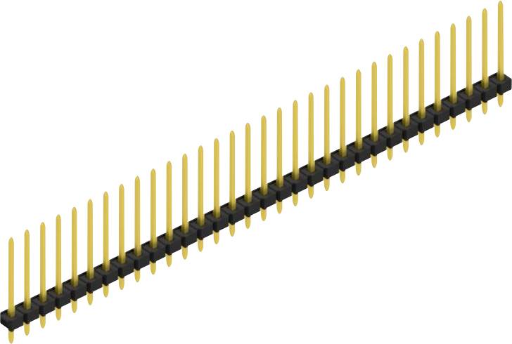 Fischer Elektronik Stiftleiste (Standard) Anzahl Reihen: 1 SLLP116432G 10St.