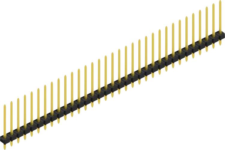 Fischer Elektronik Stiftleiste (Standard) Anzahl Reihen: 1 SLLP116433G 10St.