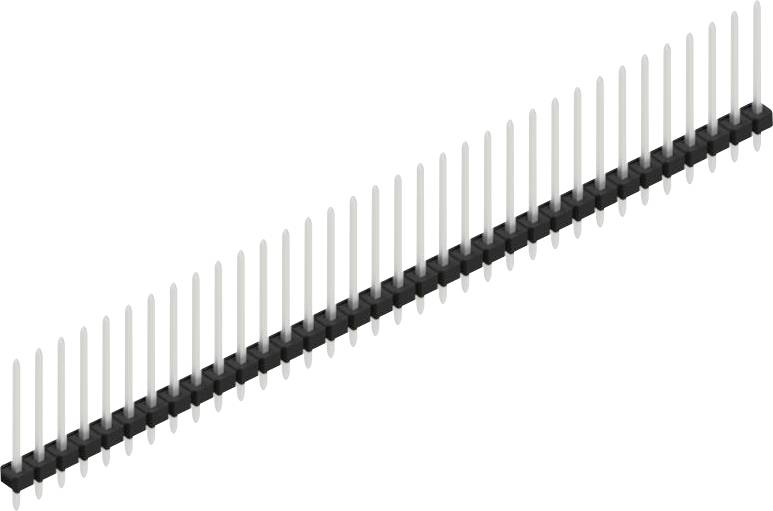 Fischer Elektronik Stiftleiste (Standard) Anzahl Reihen: 1 SLLP116434Z 10St.