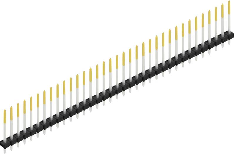 Fischer Elektronik Stiftleiste (Standard) Anzahl Reihen: 1 SLLP116435S 10St.