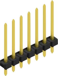 Fischer Elektronik Stiftleiste (Standard) Anzahl Reihen: 1 10155032 10St.
